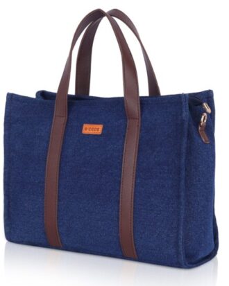 B’CODE Fashion DENIM Tote Bag